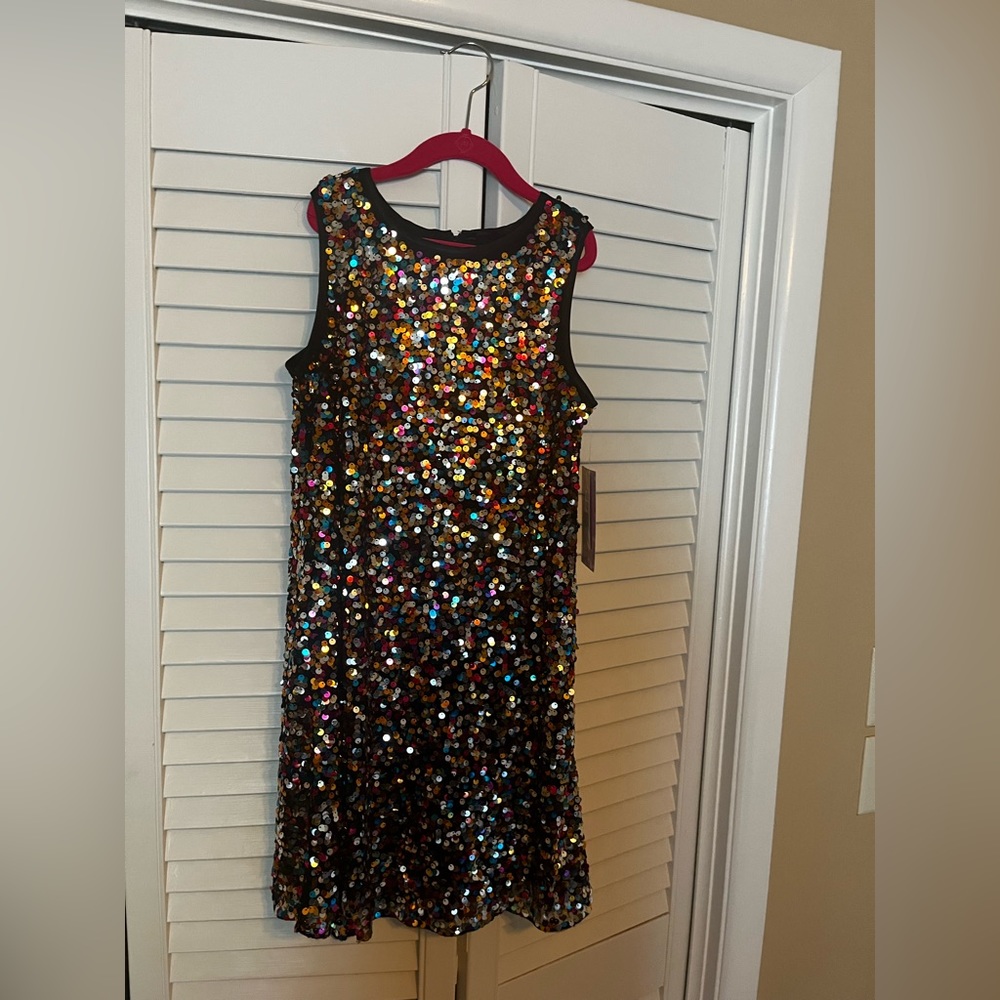Girls sequined dress